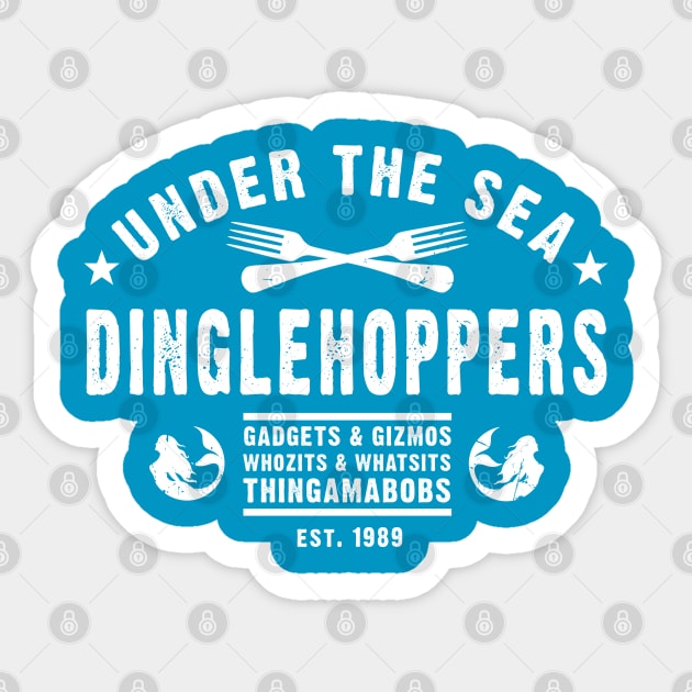 UTS Dinglehoppers Sticker by PopCultureShirts